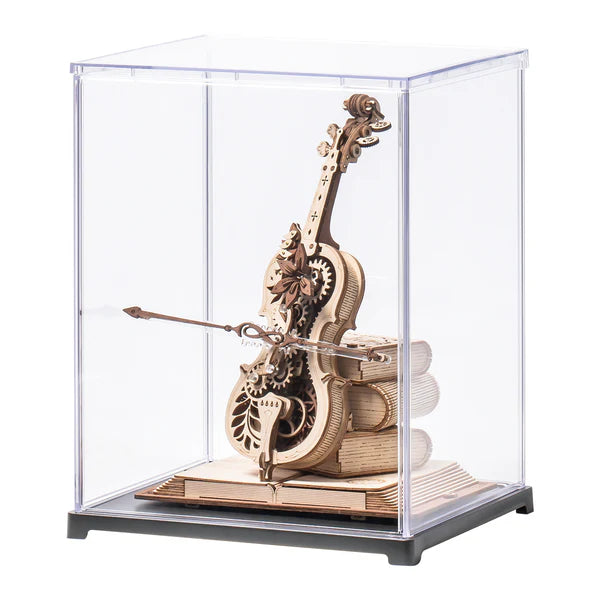 Magic Cello Mechanical Music Box 3D Wooden Puzzle AMK63