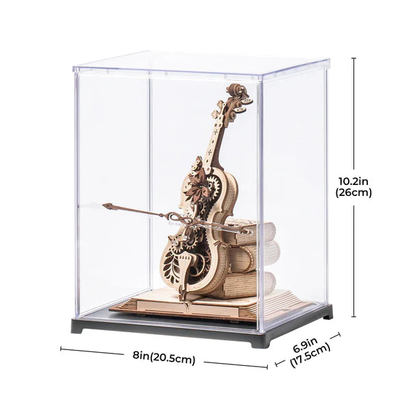 Magic Cello Mechanical Music Box 3D Wooden Puzzle AMK63